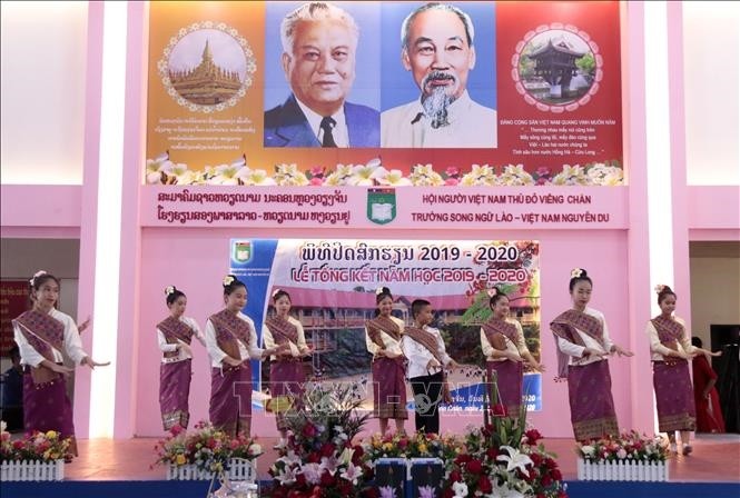 Mái trường của tinh thần đoàn kết và tình hữu nghị Việt-Lào